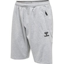 hummel Leisure Shorts Bermuda hmlMOVE Grid Cotton Shorts (Cotton) short grey Men