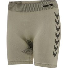 hummel Functional Underwear Sport Shorts Tight Seamless (quick-drying, close-fitting) short grey Women