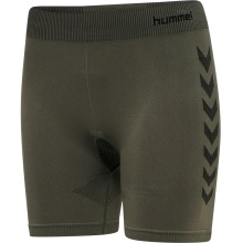 hummel Functional Underwear Sport Shorts Tight Seamless (quick-drying, close-fitting) short green Women