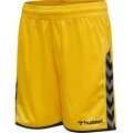 hummel Sports Shorts hmlAUTHENTIC Poly Shorts (light jersey fabric, without side pockets) Short yellow/black Children