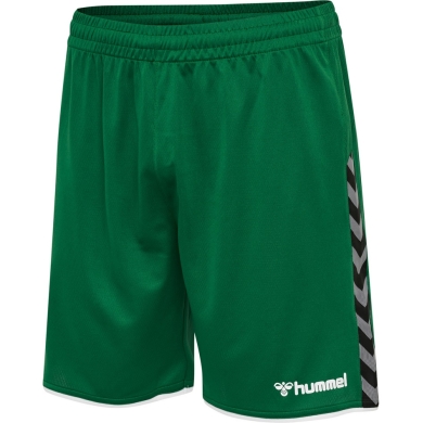 hummel Sports Shorts hmlAUTHENTIC Poly Shorts (light jersey fabric, without side pockets) Short dark green Children