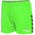 hummel Sports Shorts hmlAUTHENTIC Poly Shorts (light jersey fabric, without side pockets) Short neon green Women