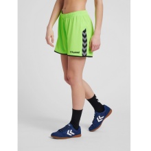 hummel Sports Shorts hmlAUTHENTIC Poly Shorts (light jersey fabric, without side pockets) Short neon green Women