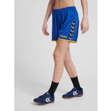 hummel Sports Shorts hmlAUTHENTIC Poly Shorts (light jersey fabric, without side pockets) Short blue/yellow Women