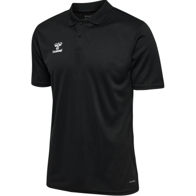 hummel Sport Polo hmlESSENTIAL (100% recycled Polyester) Short Sleeve black Men