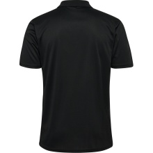 hummel Sport Polo hmlESSENTIAL (100% recycled Polyester) Short Sleeve black Men