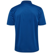 hummel Sport Polo hmlESSENTIAL (100% recycled Polyester) Short Sleeve Dark Blue Men