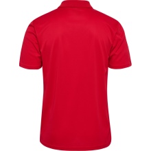 hummel Sport Polo hmlESSENTIAL (100% recycled Polyester) Short Sleeve red Men