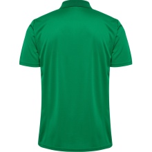 hummel Sport Polo hmlESSENTIAL (100% rec. Polyester) Short Sleeve Green Men