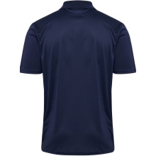 hummel Sport Polo hmlESSENTIAL (100% recycled Polyester) Short Sleeve Navy Blue Men