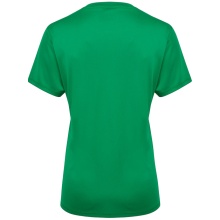 hummel Sports Shirt hmlESSENTIAL (100% recycled Polyester) Short Sleeve Green Ladies