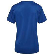 hummel Sports Shirt hmlESSENTIAL (100% recycled Polyester) Short Sleeve Dark Blue Ladies