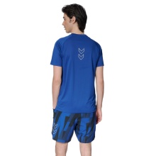 Hummel Sport T-shirt hmlCOURT Light Weight (breathable, quick-drying) blue men's