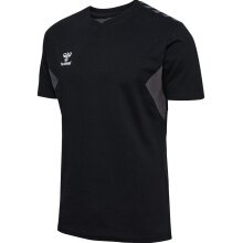 Hummel Sport T-shirt hmlAUTHENTIC CO (100% cotton) Short sleeve black men's