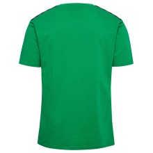 Hummel Sport T-shirt hmlAUTHENTIC CO (100% cotton) Short sleeve green men's