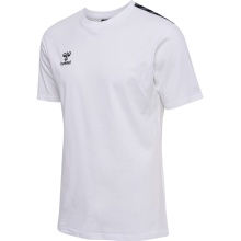 Hummel Sport T-shirt hmlAUTHENTIC CO (100% cotton) Short sleeve white men's