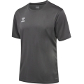 hummel Sport T-shirt hmlESSENTIAL (100% recycled Polyester) Short Sleeve Dark Grey Kids