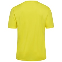 hummel Sport T-shirt hmlESSENTIAL (100% recycled Polyester) Short Sleeve Yellow Kids