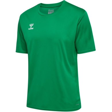 hummel Sport T-shirt hmlESSENTIAL (100% recycled Polyester) Short Sleeve Green Kids