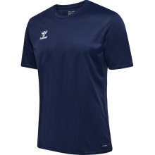 hummel Sport T-shirt hmlESSENTIAL (100% recycled Polyester) Short Sleeve Navy Blue Kids