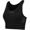 hummel Sport-Bra Seamless Round Neck Seamless (quick-drying, lightweight) black Women