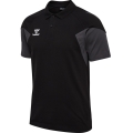 hummel Sport/Leisure Polo hmlTRAVEL (Cotton/Polyester) Short Sleeve Black Men