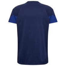 hummel Sport/Leisure T-shirt hmlTRAVEL (elastic jersey fabric) Short sleeve navy blue Men