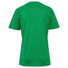 Hummel Sport Shirt hmlAUTHENTIC CO (100% Cotton) Short Sleeve Green Ladies