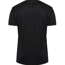 Hummel Sport T-shirt hmlAUTHENTIC Jersey (100% Polyester) Short Sleeve Black Men's