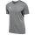 Hummel Sport T-shirt hmlAUTHENTIC Jersey (100% Polyester) Short Sleeve Grey/Black Men's