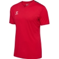 hummel Sport T-shirt hmlAUTHENTIC Jersey (100% Polyester) Short Sleeve Red Men's