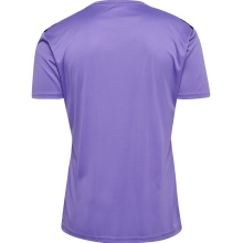 Hummel Sport T-shirt hmlAUTHENTIC Jersey (100% Polyester) Short Sleeve Purple/Black Men's