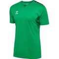 Hummel Sport T-shirt hmlAUTHENTIC Jersey (100% Polyester) Short Sleeve Green Men's