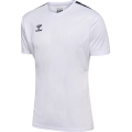 Hummel Sport T-shirt hmlAUTHENTIC Jersey (100% Polyester) Short Sleeve white/black Men's