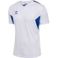 Hummel Sport T-shirt hmlAUTHENTIC Jersey (100% Polyester) Short Sleeve White/Blue Men's