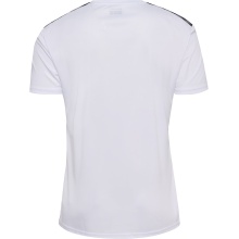 Hummel Sport T-shirt hmlAUTHENTIC Jersey (100% Polyester) Short Sleeve White/Blue Men's