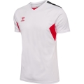 Hummel Sport T-shirt hmlAUTHENTIC Jersey (100% Polyester) Short Sleeve White/Red Men's