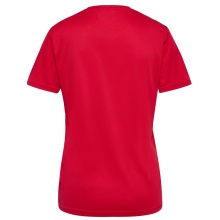 Hummel Sport Shirt hmlAUTHENTIC Jersey (100% Polyester) Short Sleeve Red Ladies