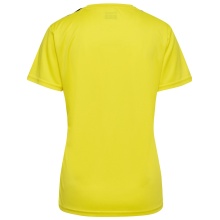 Hummel Sports Shirt hmlAUTHENTIC Jersey (100% Polyester) Short Sleeve Yellow Ladies