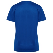 Hummel Sports Shirt hmlAUTHENTIC Jersey (100% Polyester) Short Sleeve Dark Blue Ladies