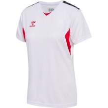 Hummel Sports Shirt hmlAUTHENTIC Jersey (100% Polyester) Short Sleeve White/Red Ladies