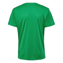 Hummel Sport T-shirt hmlAUTHENTIC Jersey (100% Polyester) Short Sleeve Green Kids