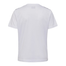 Hummel Sport T-shirt hmlAUTHENTIC Jersey (100% Polyester) Short Sleeve white/blue Children