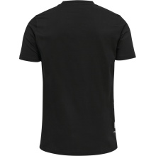 hummel Sport T-shirt hmlMOVE Grid Cotton (100% Cotton) Short Sleeve Black Men