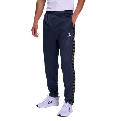 Hummel Sports Trousers hmlAUTHENTIC PL Pants (Interlock Fabric) Long Navy Blue Men