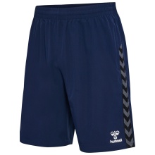 hummel Sports Shorts hmlAUTHENTIC Woven Shorts (with zip pockets) short navy blue Men