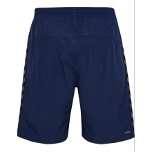 hummel Sports Shorts hmlAUTHENTIC Woven Shorts (with zip pockets) short navy blue Men