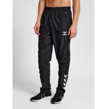 hummel Sports Trousers hmlCORE XK Poly Pants (Polyester Sweat Fabric, with Zipper Pockets) Long Black Men