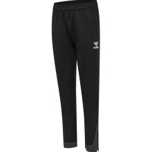 hummel Sports Trousers hmlLEAD Poly Pants (Side Pockets, Stretch Sweat Fabric) Long Black Children