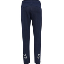 hummel Sports Trousers hmlLEAD Poly Pants (Side Pockets, Stretch Sweat Fabric) Long Navy Blue Children